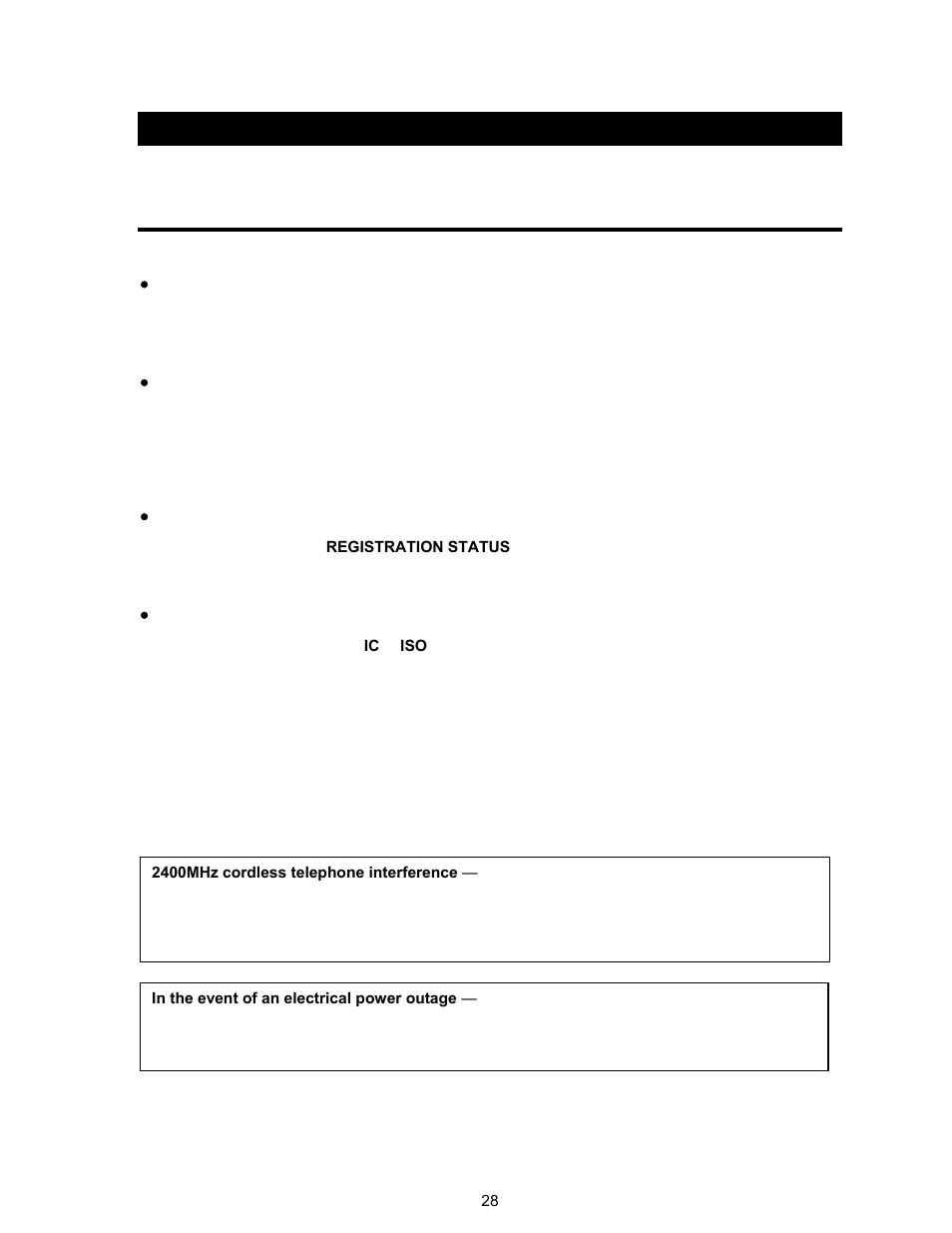 Troubleshooting, Section 4, Ction 4. troubleshooting | Clear-Com HME DX100 User Manual | Page 32 / 35