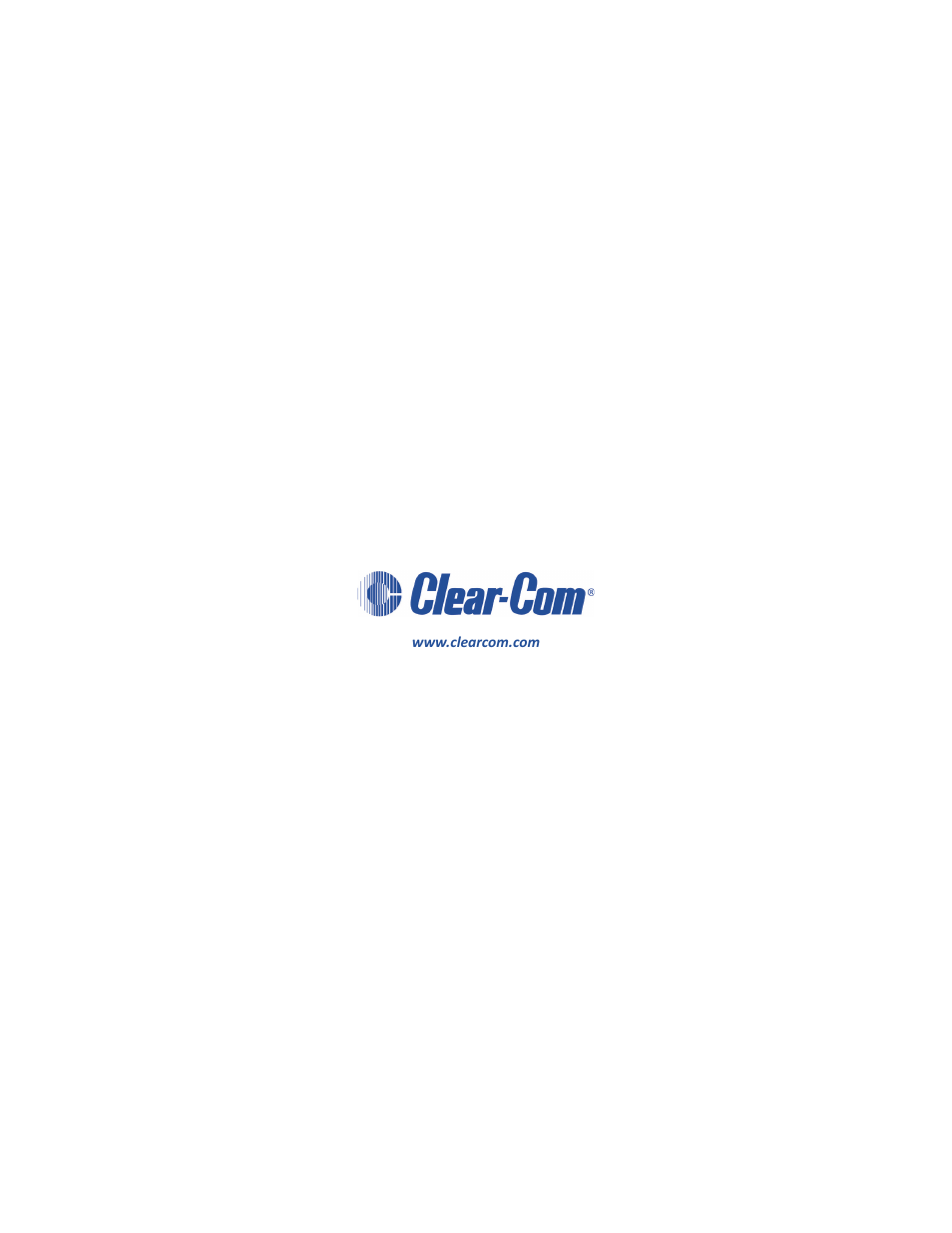 Clear-Com CB-222 User Manual | Page 32 / 32