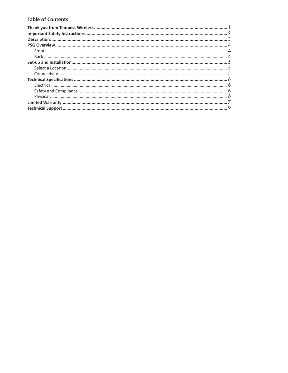 Clear-Com Tempest2400 User Manual | Page 3 / 16