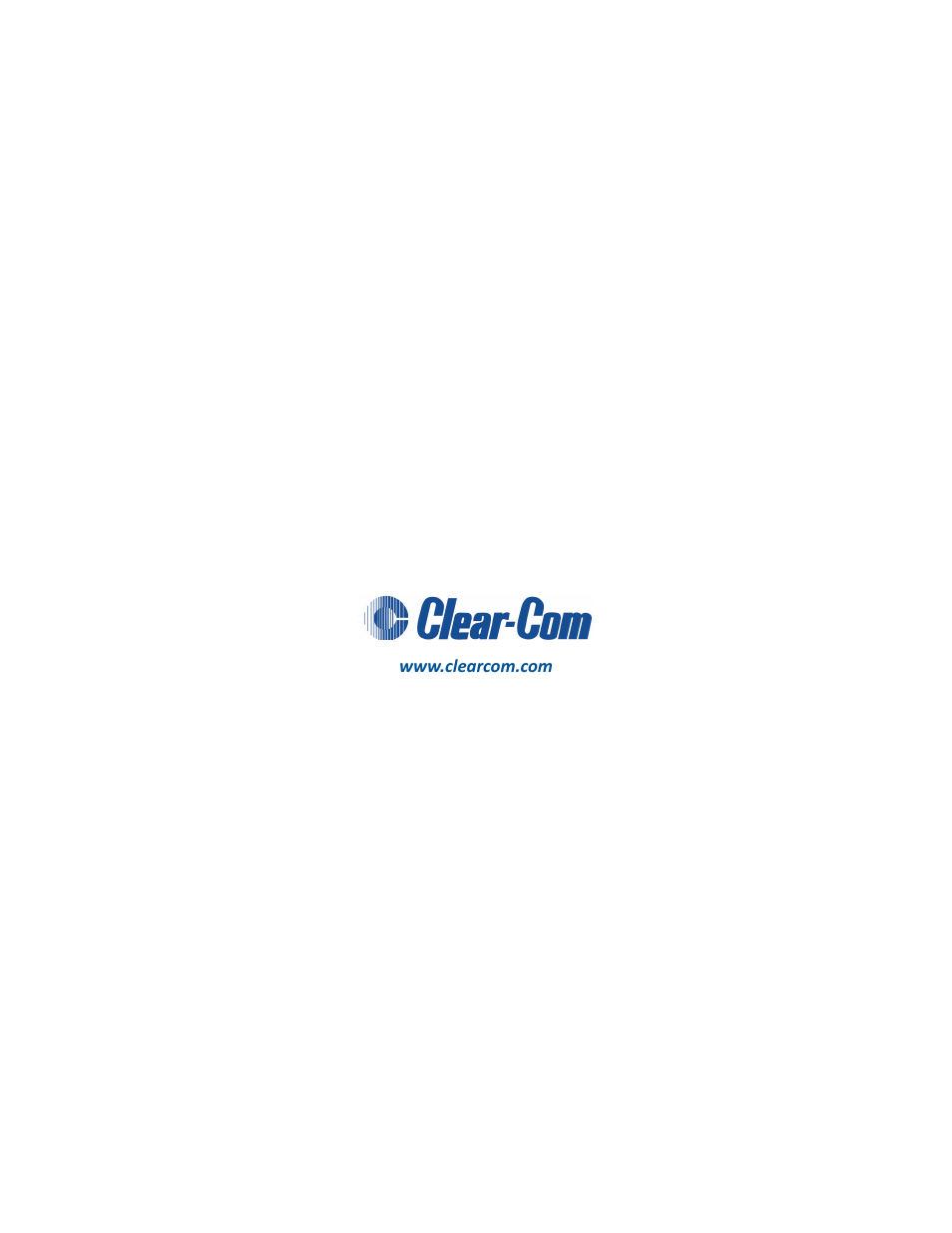 Clear-Com CB-222 User Manual | Page 20 / 20