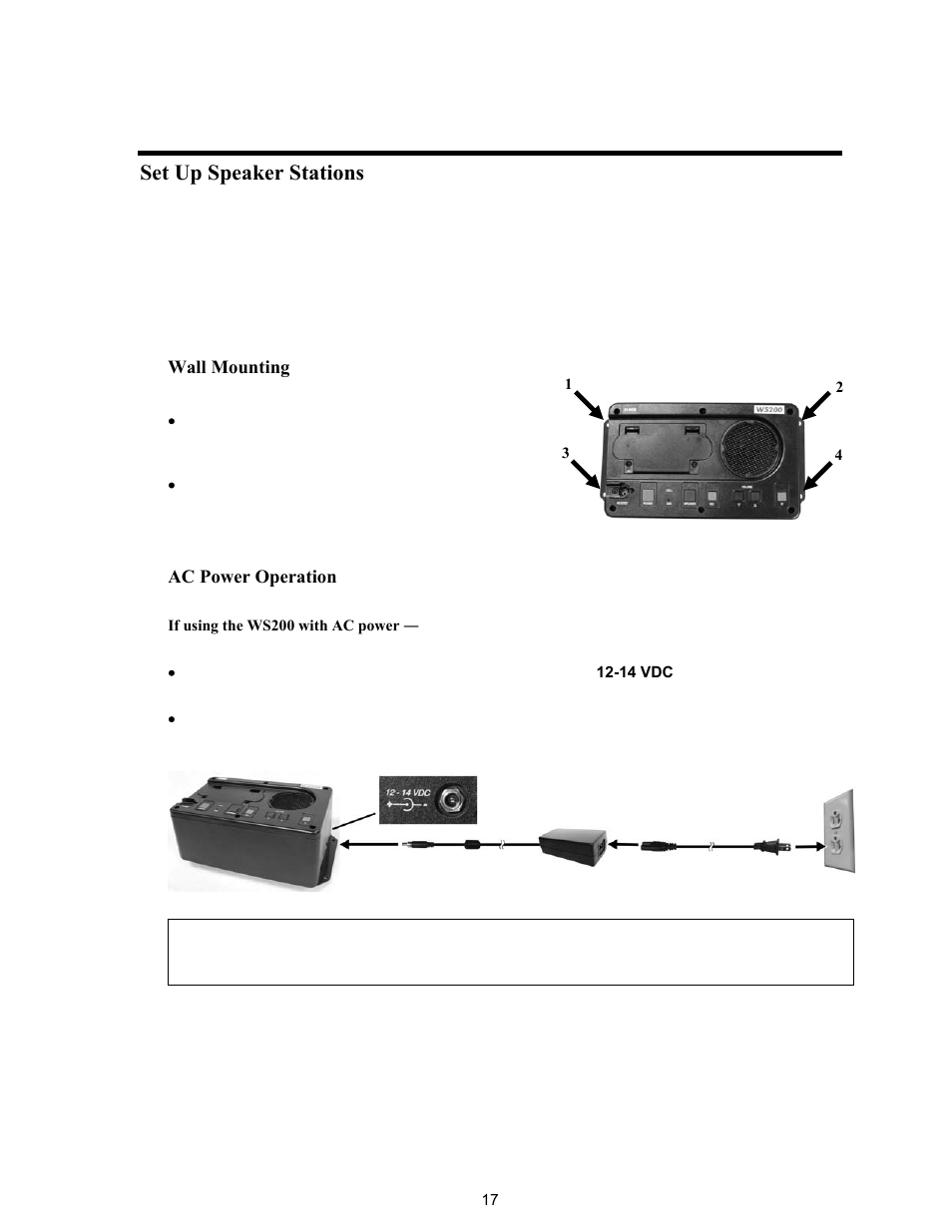 Set up speaker stations | Clear-Com HME DX121 User Manual | Page 21 / 39