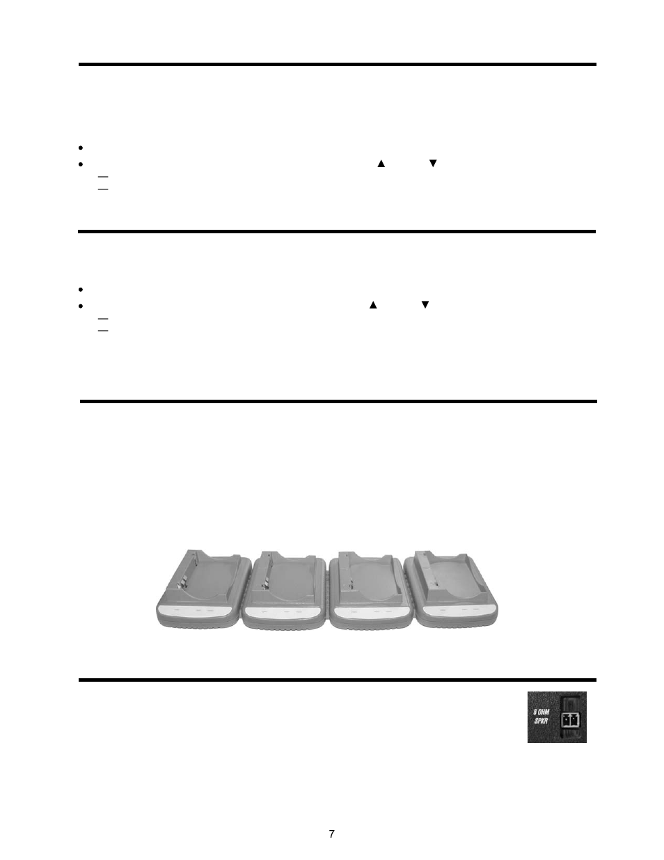 Headset microphone gain adjustment, Headset sidetone adjustment, Changing batteries | Auxiliary speaker connection | Clear-Com HME DX200 User Manual | Page 7 / 9