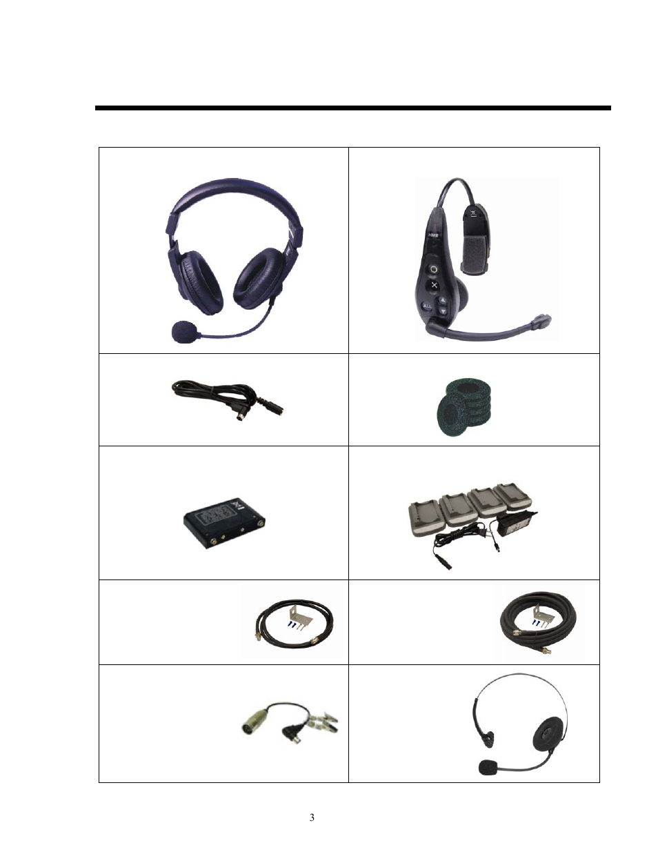 Optional equipment | Clear-Com HME DX300ES User Manual | Page 6 / 34