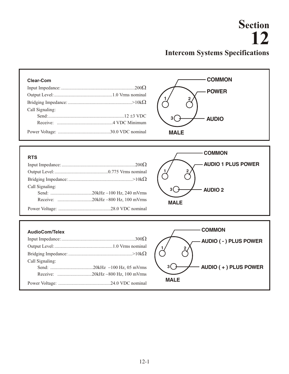 Ection | Clear-Com WTR-680 User Manual | Page 75 / 86