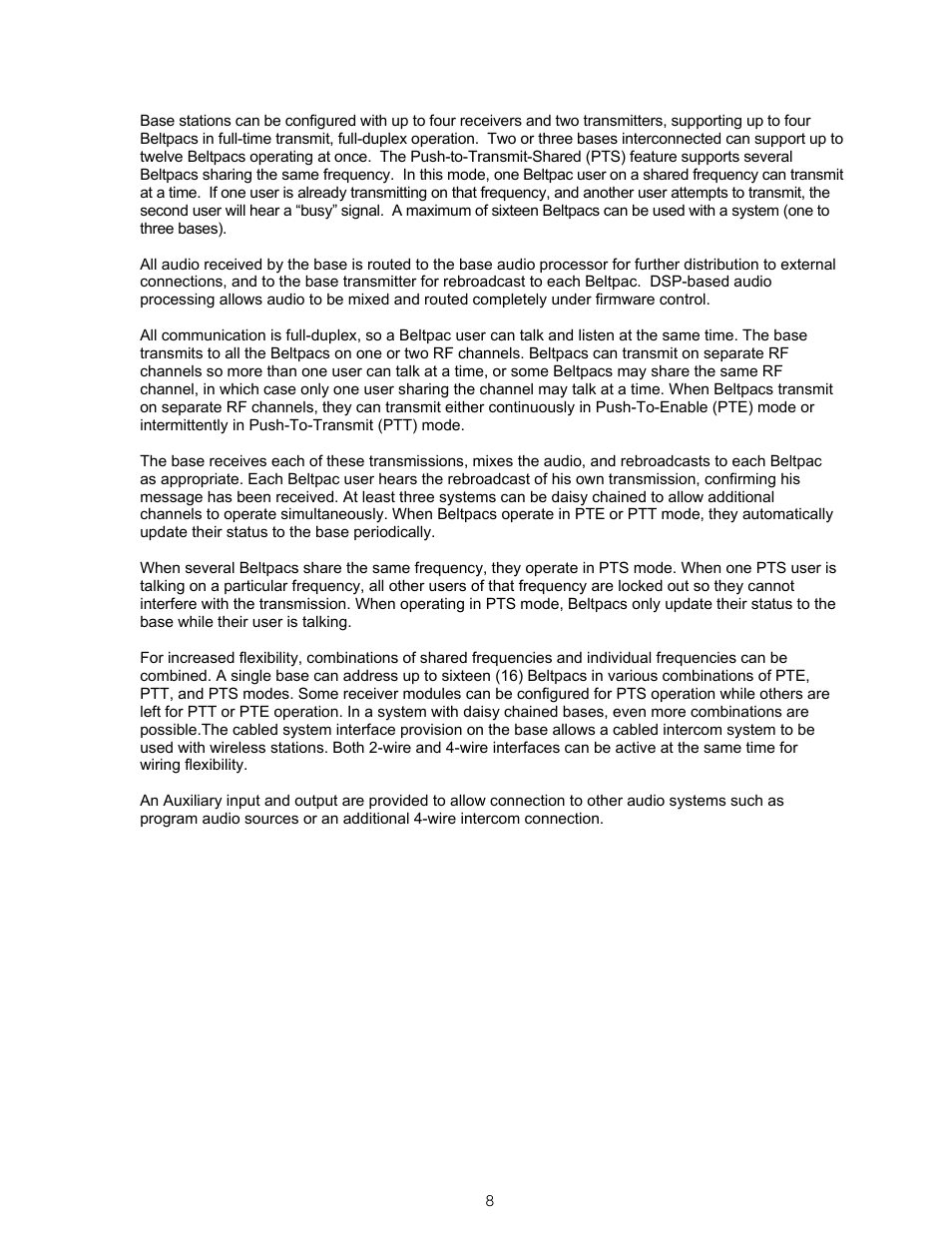 Clear-Com BS850 (Last time buy) User Manual | Page 11 / 61