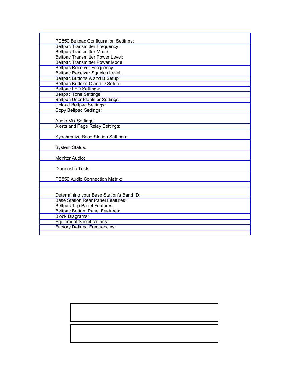 Clear-Com BS850 (Last time buy) User Manual | Page 3 / 61