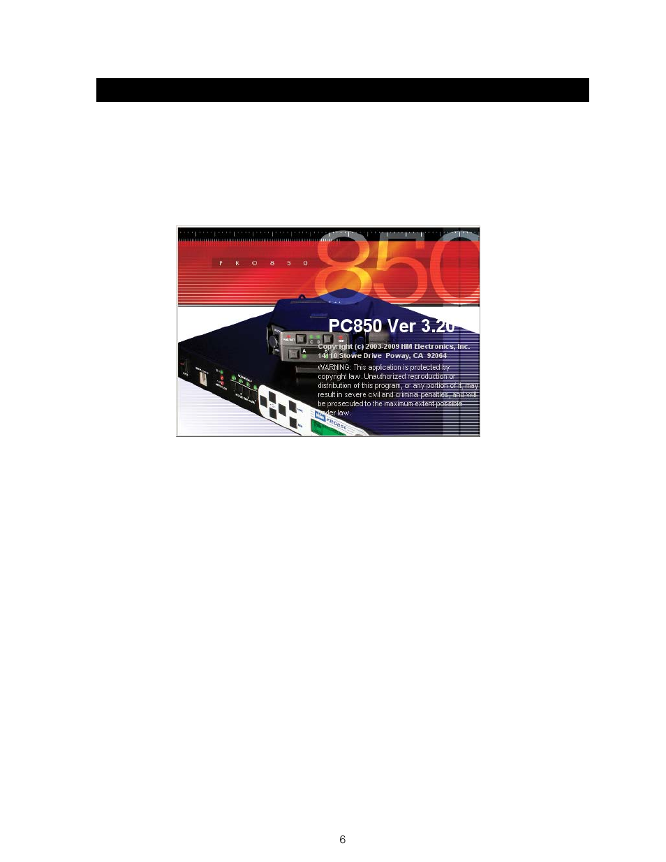 Section 1, Introduction, Pc850 description | Clear-Com BS850 (Last time buy) User Manual | Page 9 / 61