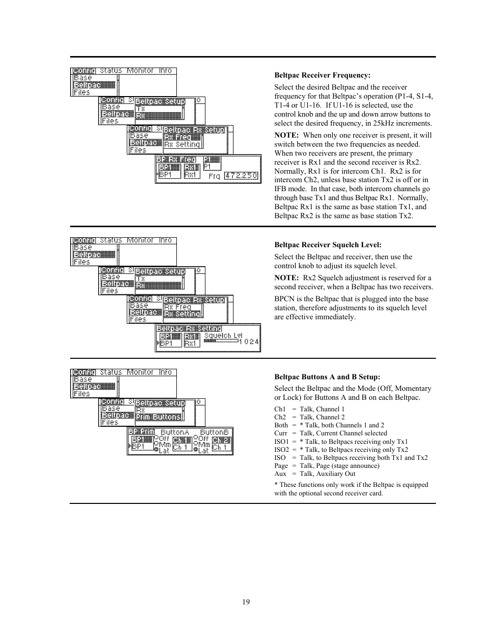 Clear-Com BS850 (Last time buy) User Manual | Page 22 / 48