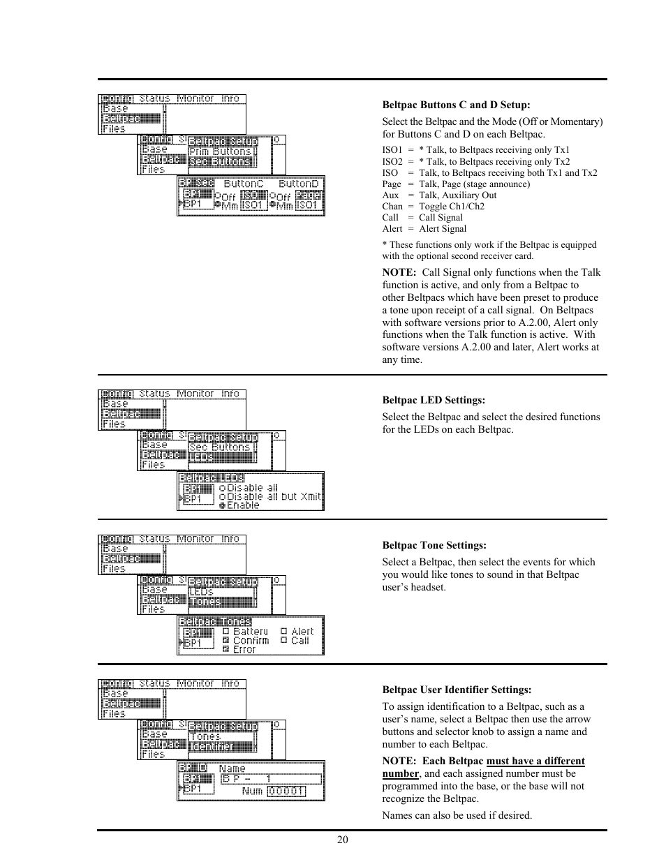 Clear-Com BS850 (Last time buy) User Manual | Page 23 / 48