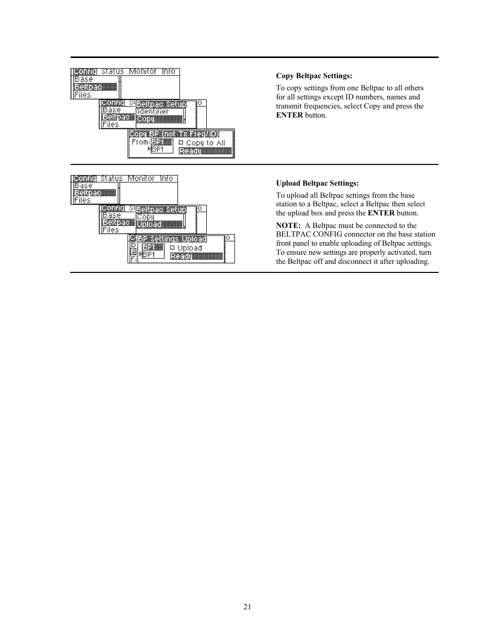 Clear-Com BS850 (Last time buy) User Manual | Page 24 / 48