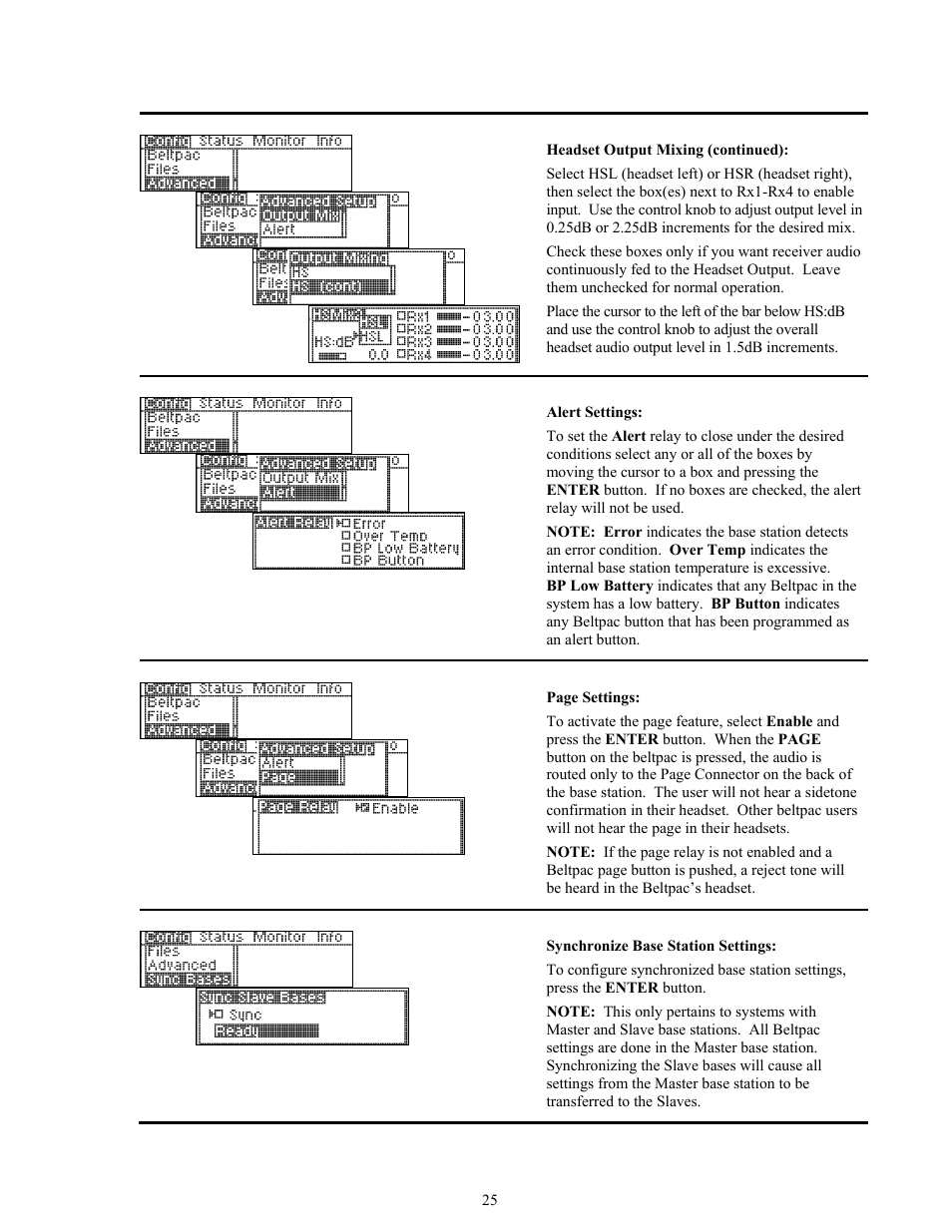 Clear-Com BS850 (Last time buy) User Manual | Page 28 / 48