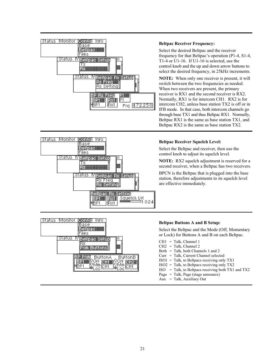 Clear-Com BS850 (Last time buy) User Manual | Page 24 / 50