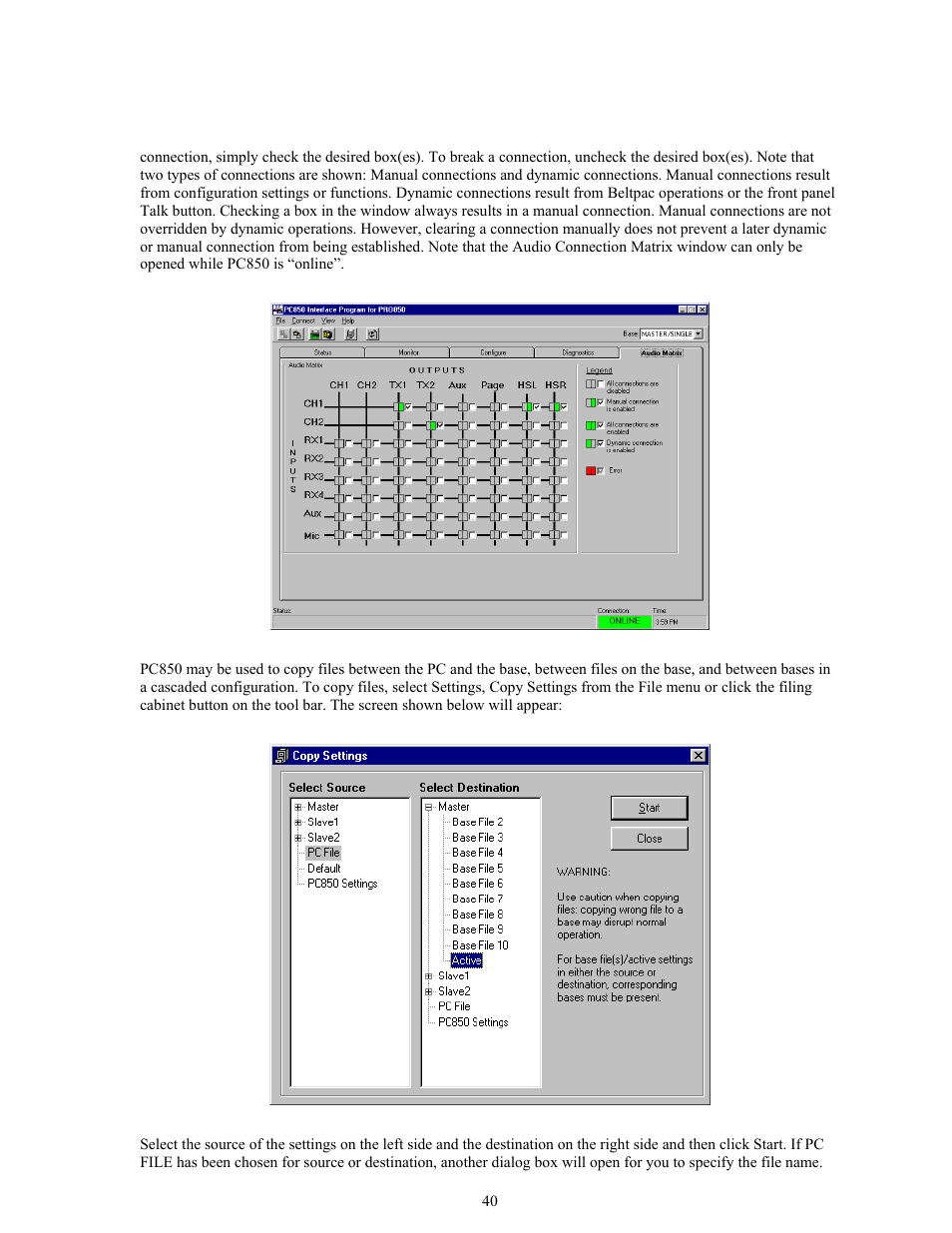 Clear-Com BS850 (Last time buy) User Manual | Page 43 / 50