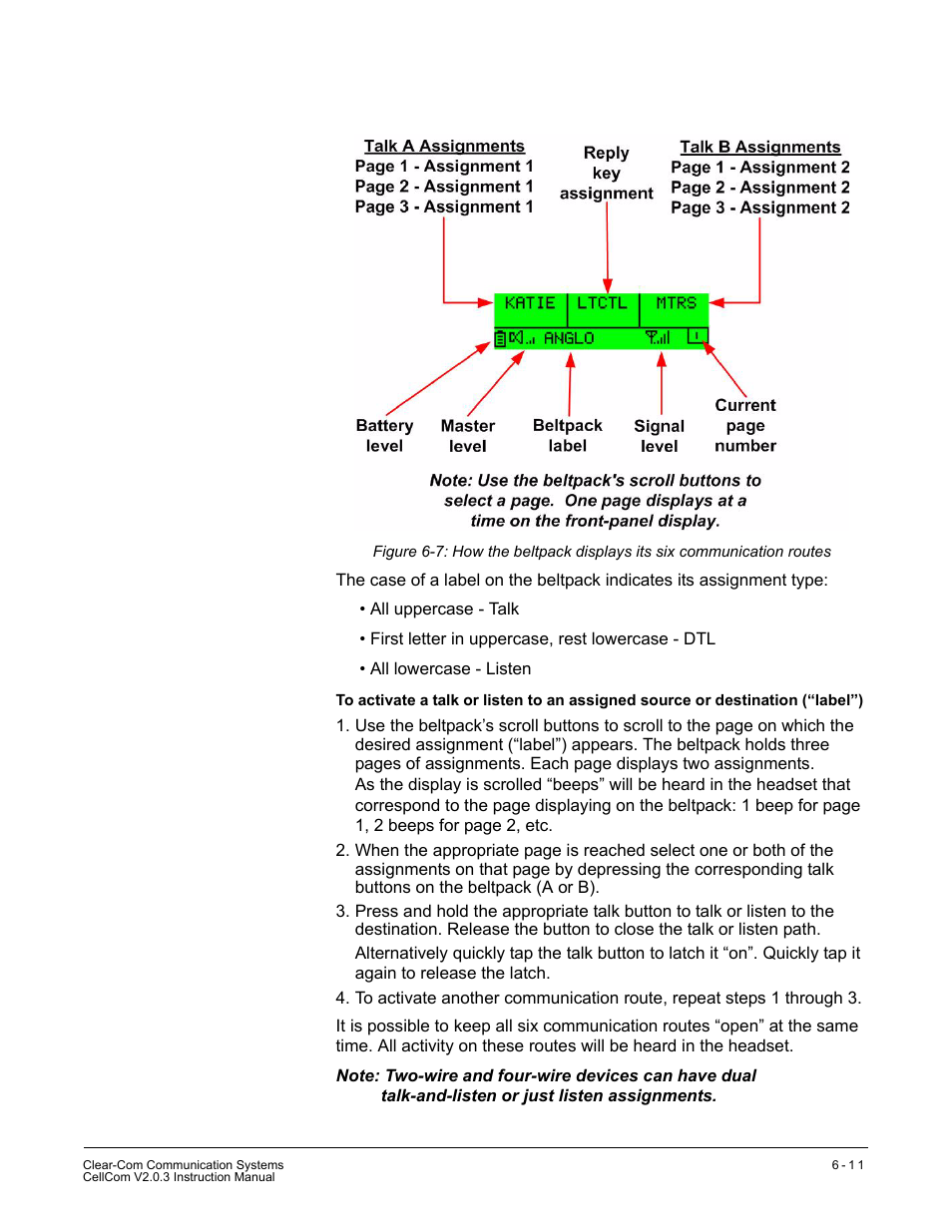 Clear-Com CellCom Battery Pack Charger User Manual | Page 111 / 217