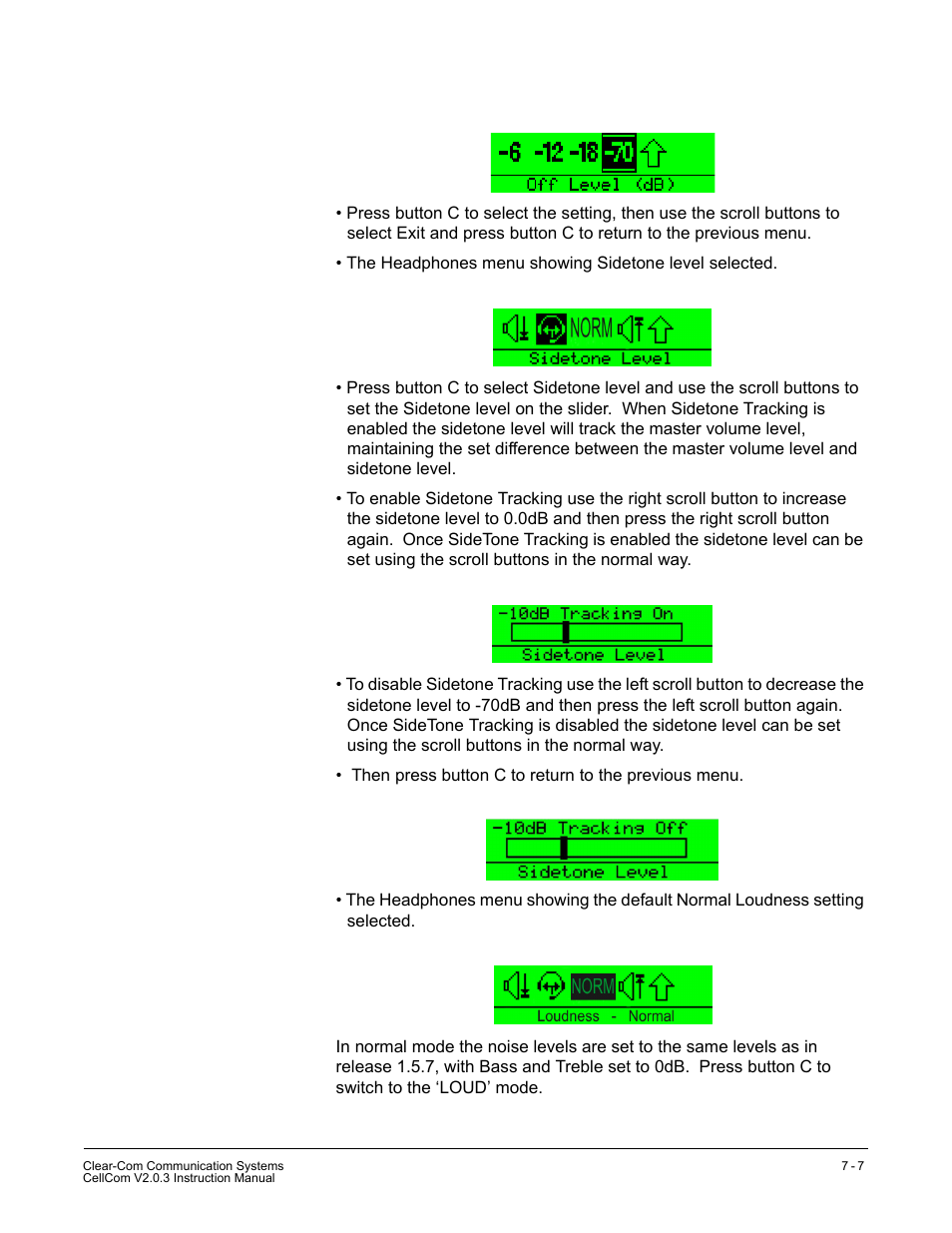 Clear-Com CellCom Battery Pack Charger User Manual | Page 123 / 217