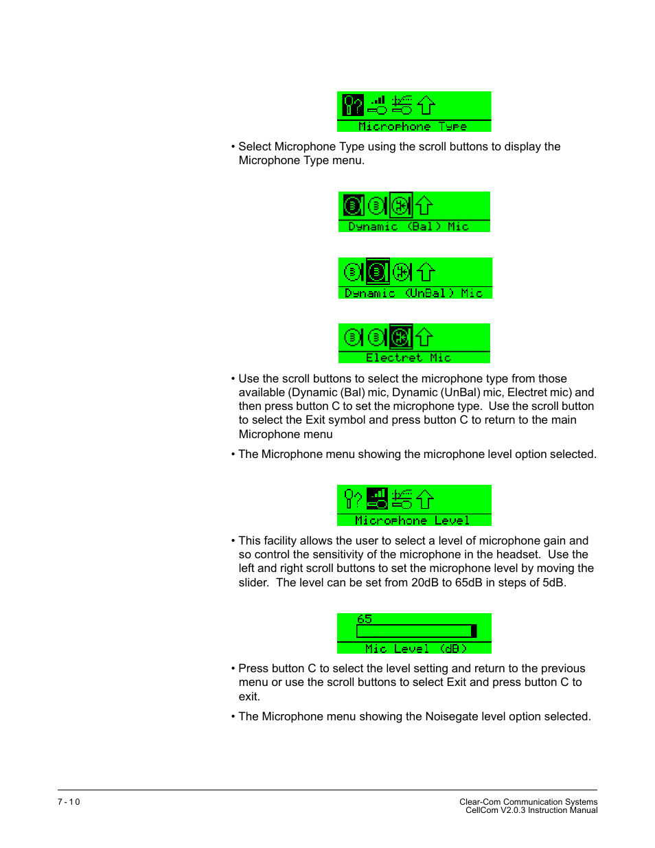 Clear-Com CellCom Battery Pack Charger User Manual | Page 126 / 217