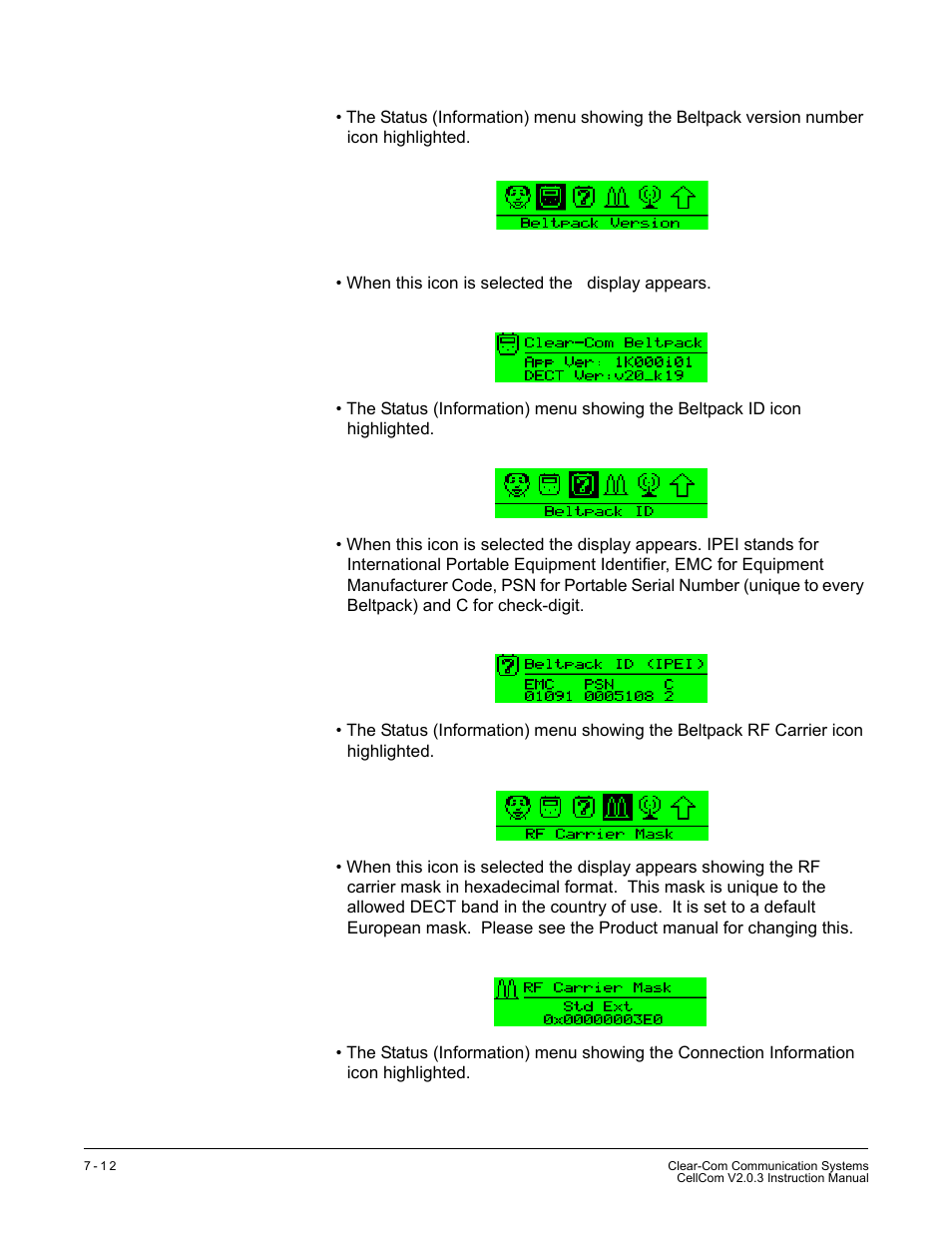 Clear-Com CellCom Battery Pack Charger User Manual | Page 128 / 217