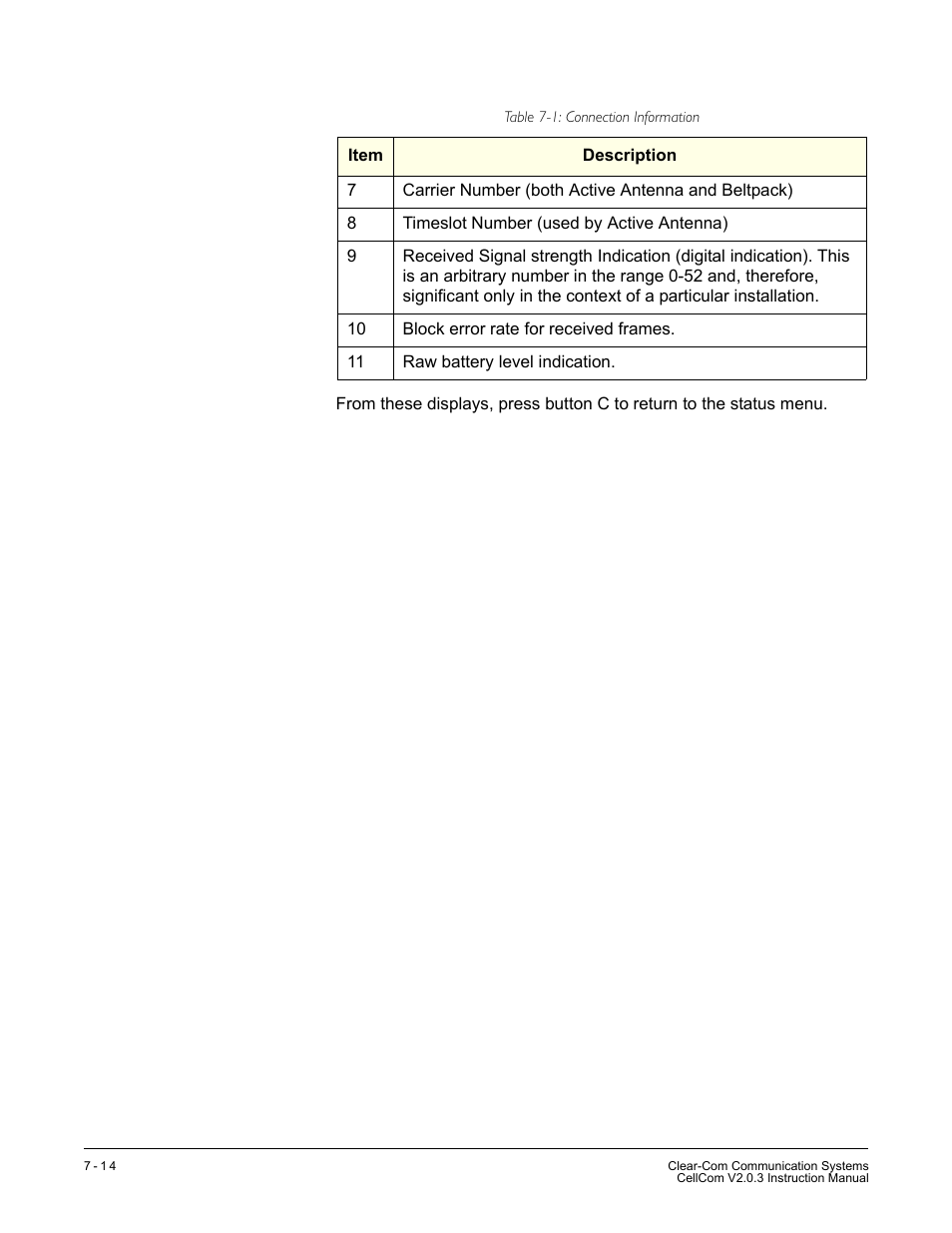 Clear-Com CellCom Battery Pack Charger User Manual | Page 130 / 217