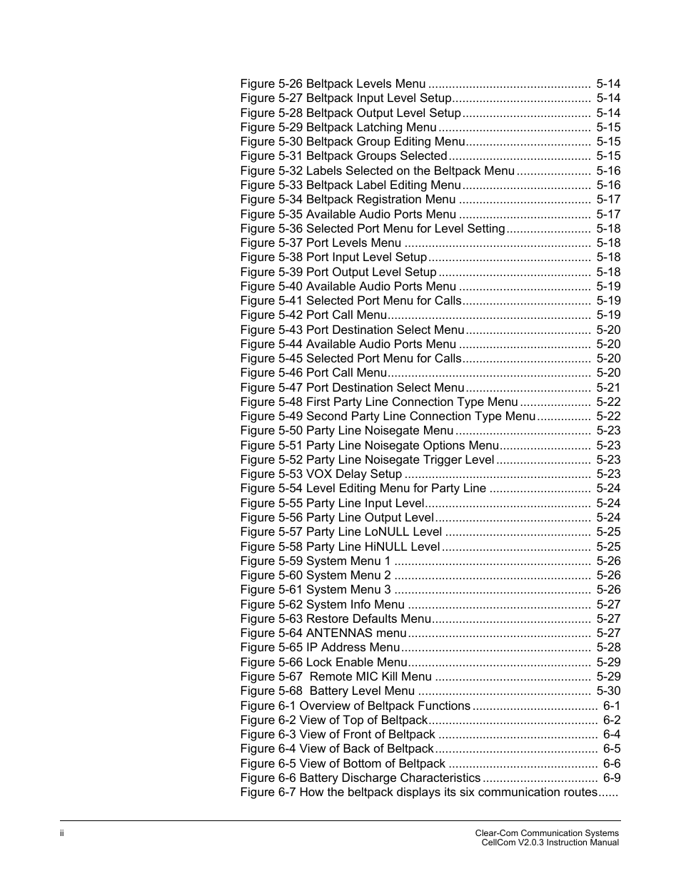 Clear-Com CellCom Battery Pack Charger User Manual | Page 18 / 217