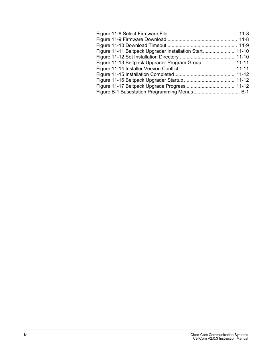 Clear-Com CellCom Battery Pack Charger User Manual | Page 20 / 217