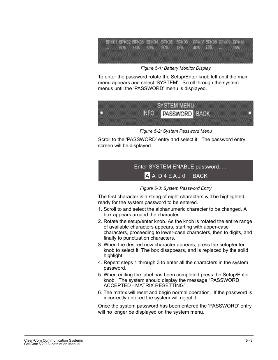 Clear-Com CellCom Battery Pack Charger User Manual | Page 73 / 217