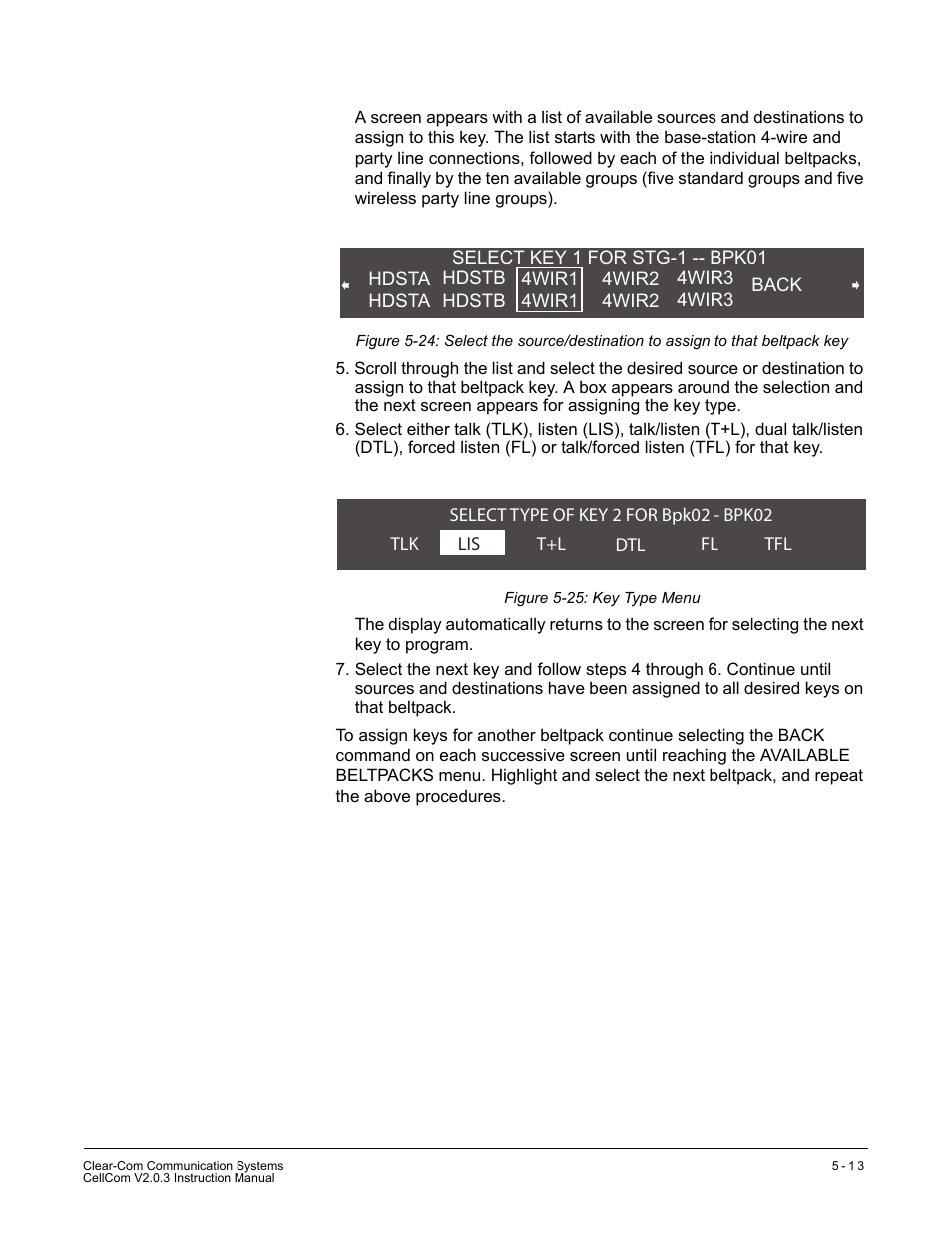 Clear-Com CellCom Battery Pack Charger User Manual | Page 83 / 217