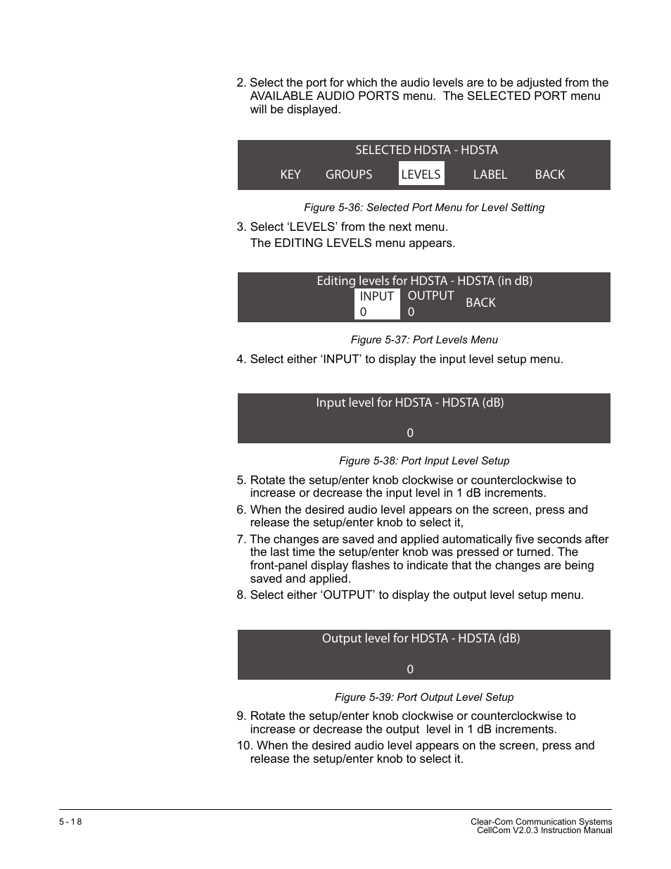 Clear-Com CellCom Battery Pack Charger User Manual | Page 88 / 217