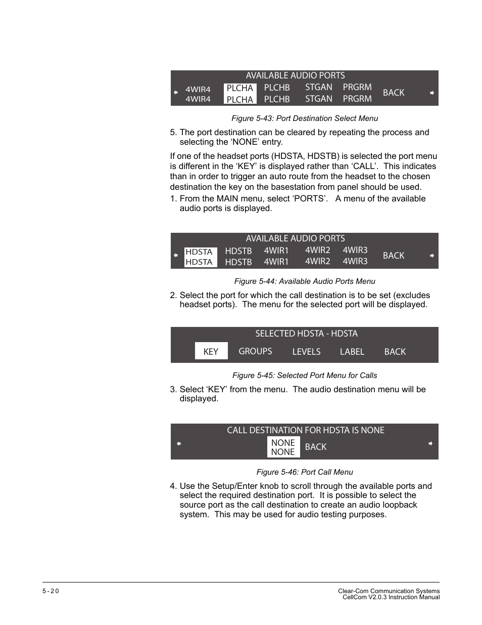 Clear-Com CellCom Battery Pack Charger User Manual | Page 90 / 217