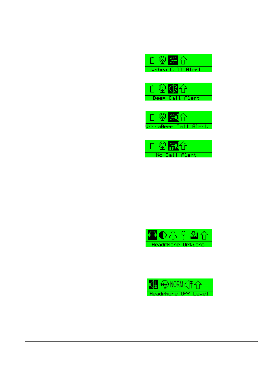 The headphone menu, The headphone menu -6 | Clear-Com FreeSpeak Antenna Splitter User Manual | Page 122 / 213