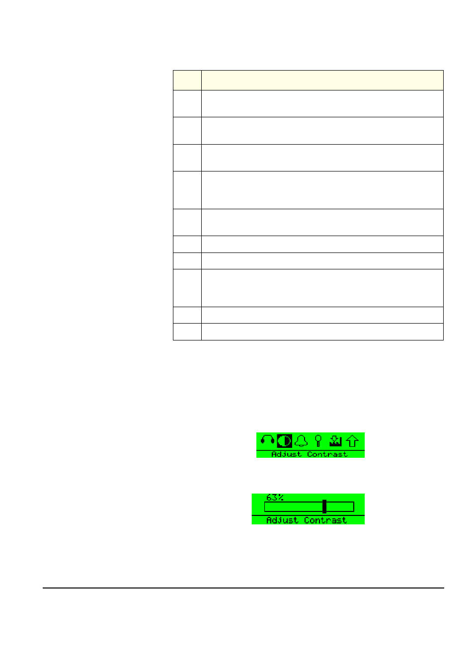 Adjust contrast, Adjust contrast -13 | Clear-Com FreeSpeak Antenna Splitter User Manual | Page 129 / 213