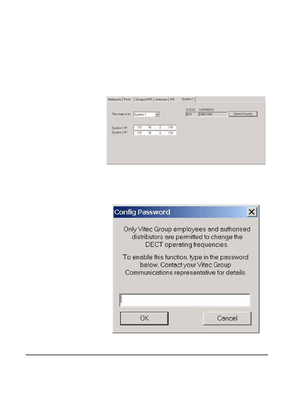 System tab, System tab -24 | Clear-Com FreeSpeak Antenna Splitter User Manual | Page 174 / 213