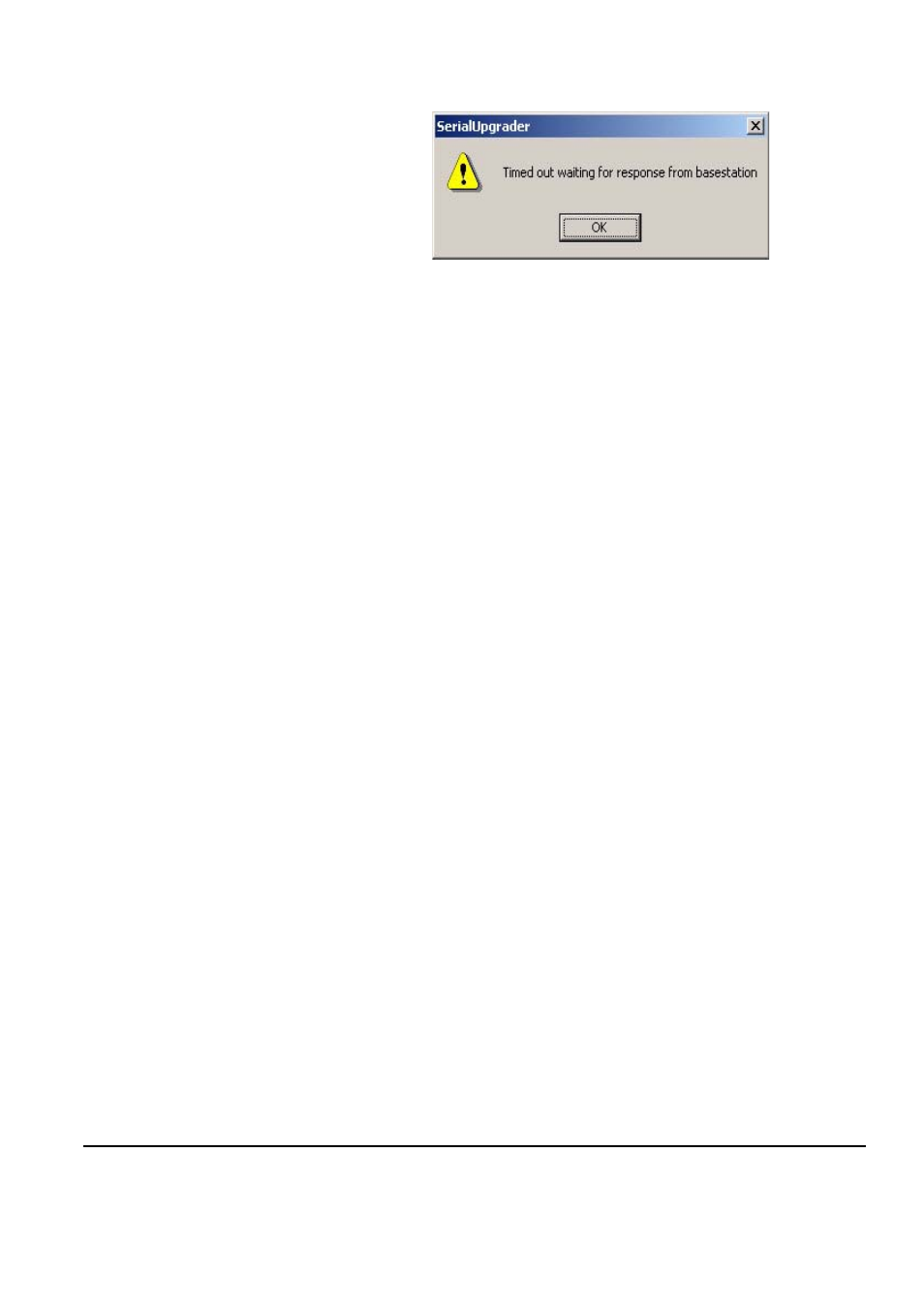 Figure 11-11 download timeout -10 | Clear-Com FreeSpeak Antenna Splitter User Manual | Page 186 / 213