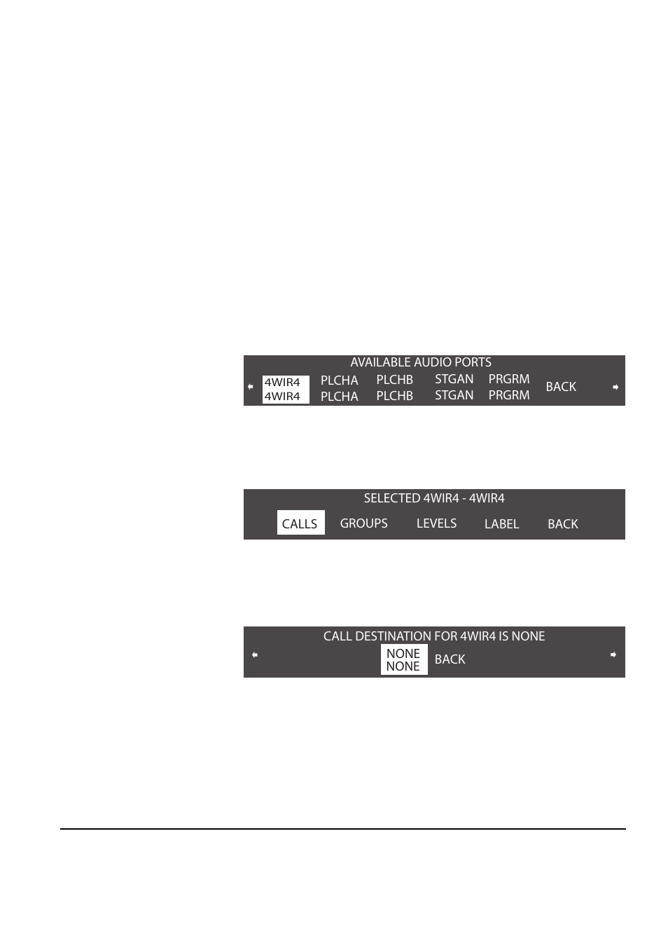 Setting port call destination, Setting port call destination -19 | Clear-Com FreeSpeak Antenna Splitter User Manual | Page 89 / 213