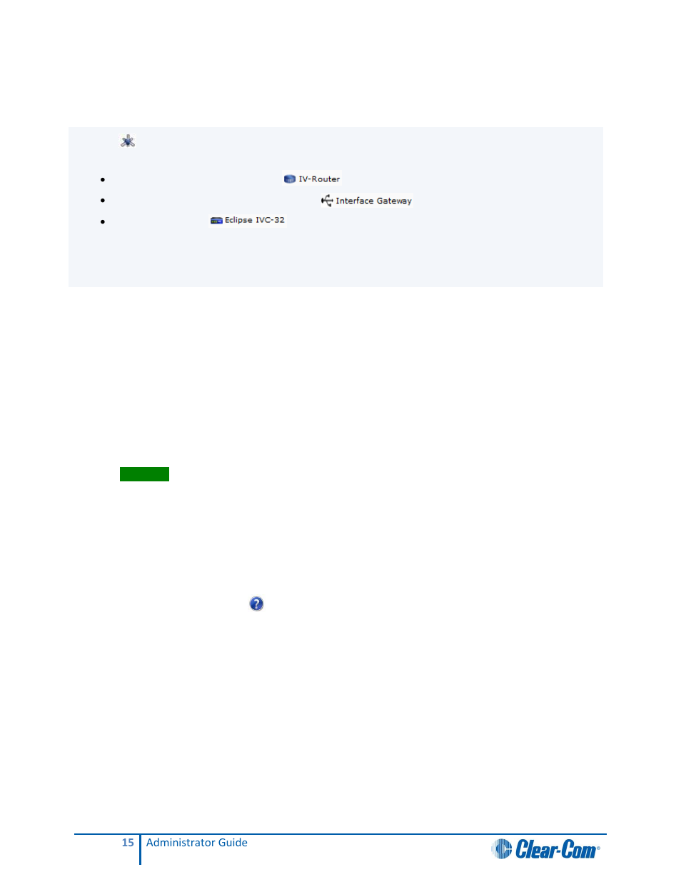 Node, Adding and removing a node, Modifying the details of a node | 4 node, 1 adding and removing a node, 2 modifying the details of a node | Clear-Com Concert for Newsroom User Manual | Page 15 / 48