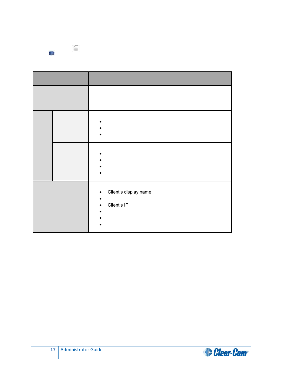 3 information pages for each iv-r | Clear-Com Concert for Newsroom User Manual | Page 17 / 48