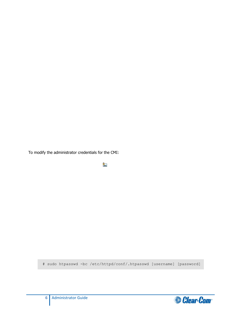Accessing the cmi, 2 accessing the cmi | Clear-Com Concert for Newsroom User Manual | Page 6 / 48
