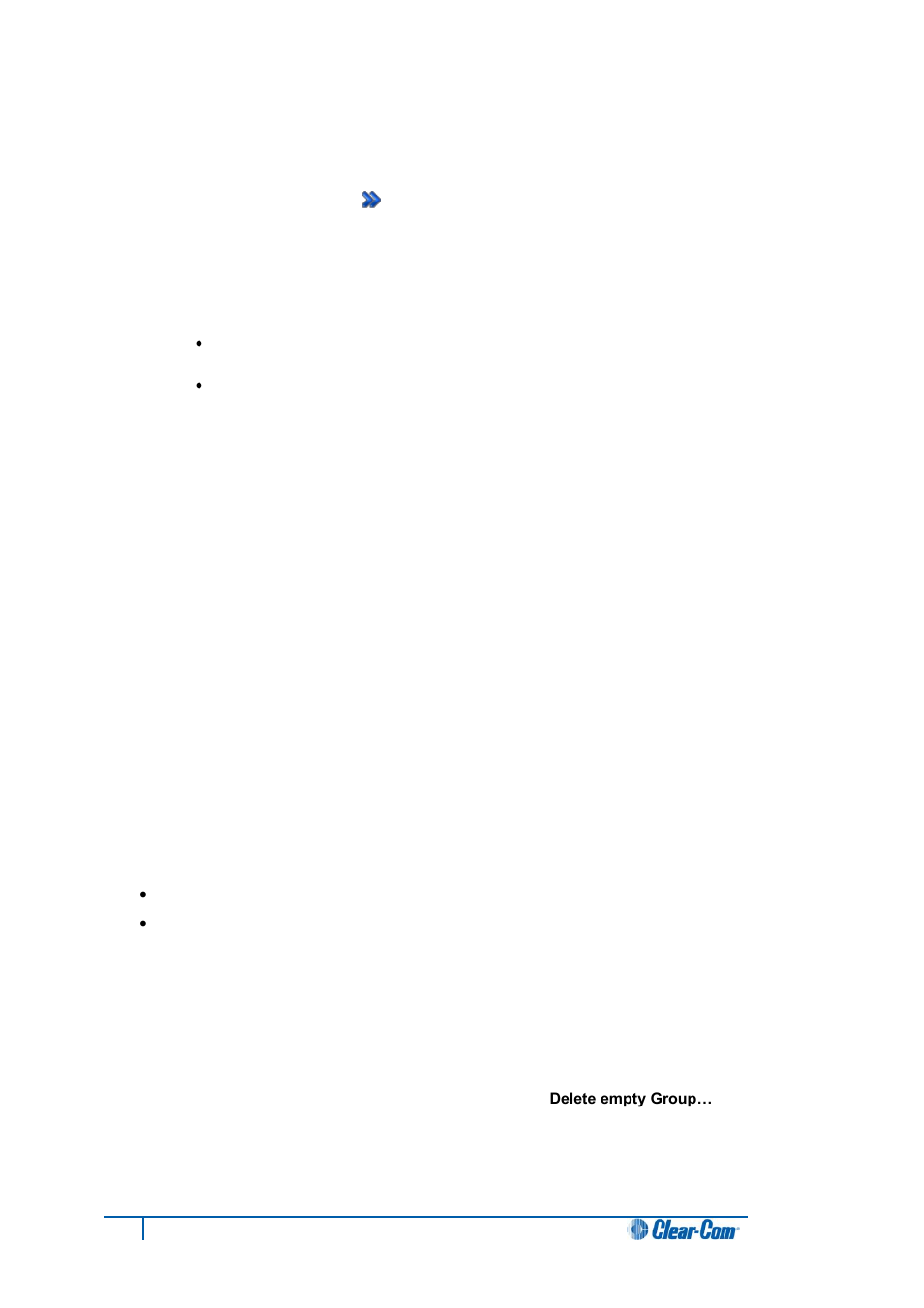 Managing contacts with groups, 2 managing contacts with groups | Clear-Com Concert for Newsroom User Manual | Page 39 / 49