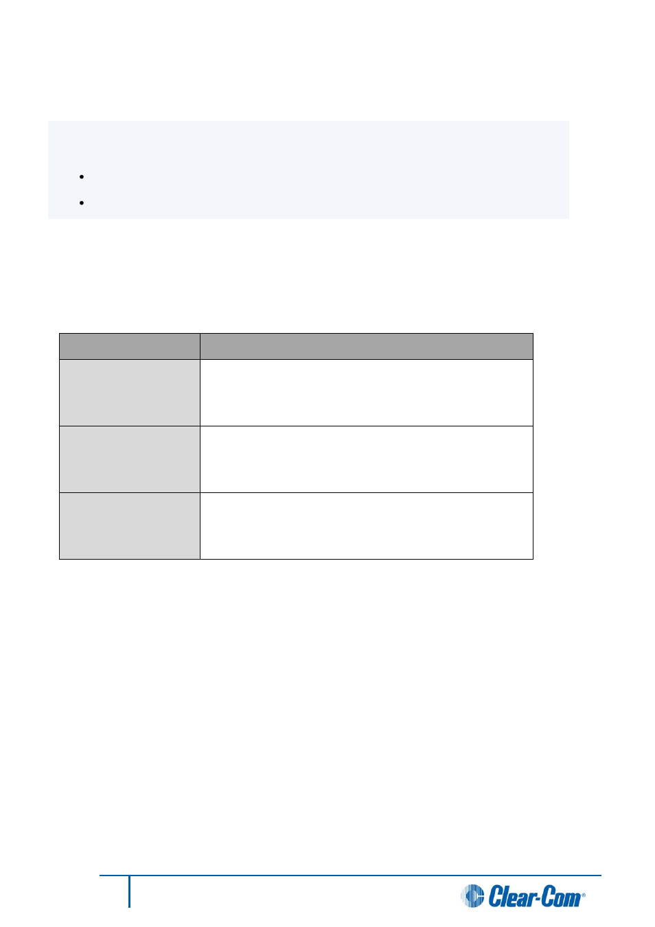 Advanced configuration, Modifying the ports used by concert, Ems default ports | 5 advanced configuration, 1 modifying the ports used by concert, 1 ems default ports | Clear-Com Concert for Newsroom User Manual | Page 30 / 44