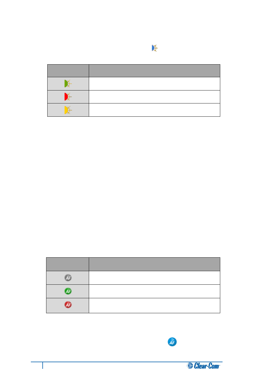 After connecting with a channel, Channels in conferences, Joining an audio feed | 7 joining an audio feed, 1 after connecting with a channel, 2 channels in conferences | Clear-Com Concert for Newsroom User Manual | Page 27 / 40