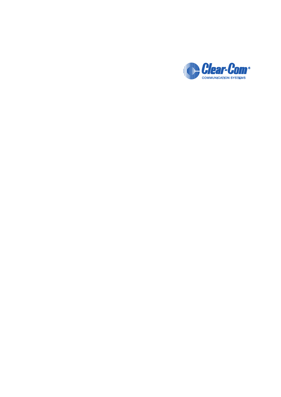 Clear-Com VOICE2 User Manual | 106 pages