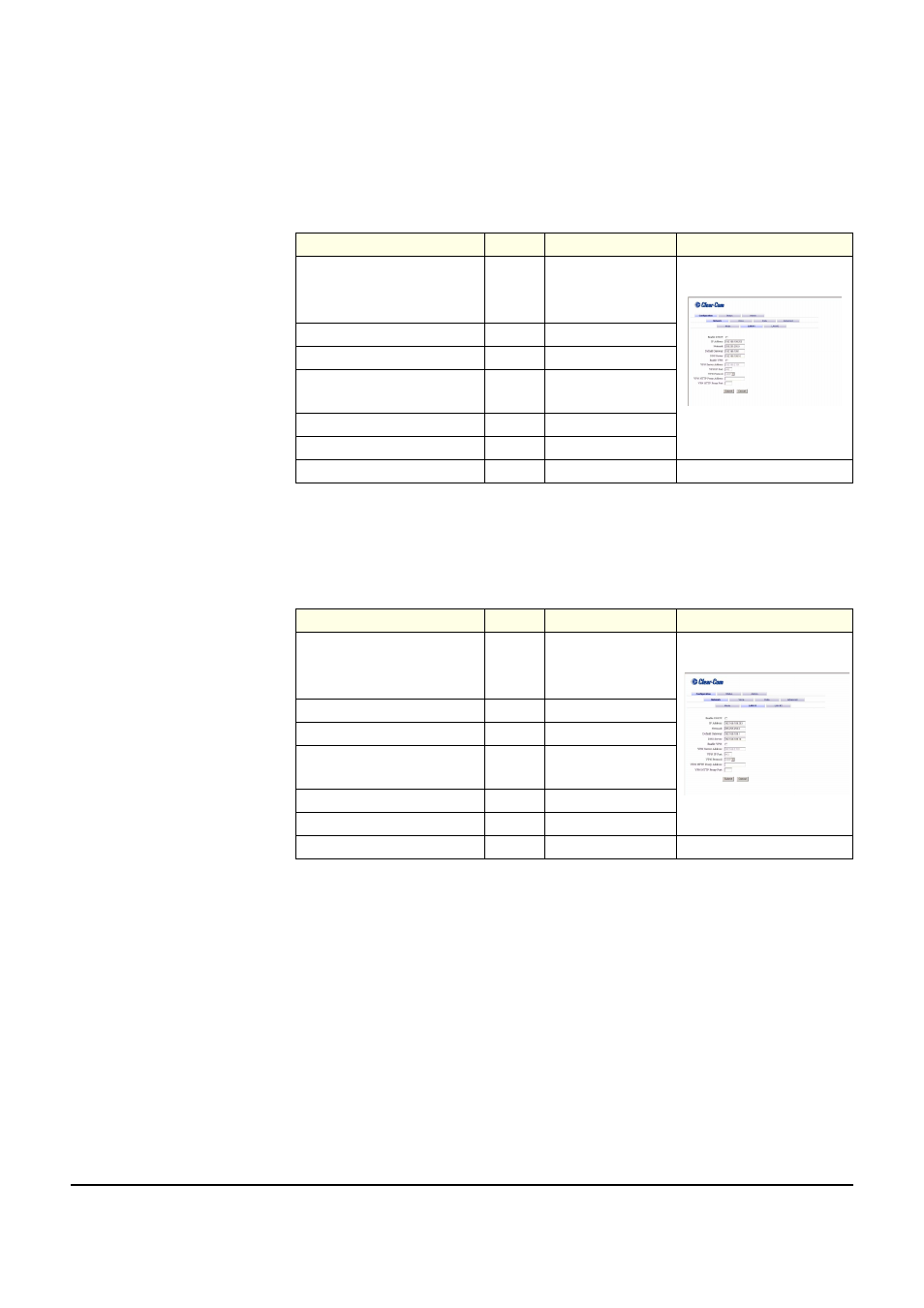 Configure the voice unit for your lan, Configure the voice unit for your lan -14, Network settings -14 | Clear-Com VOICE2 User Manual | Page 34 / 106