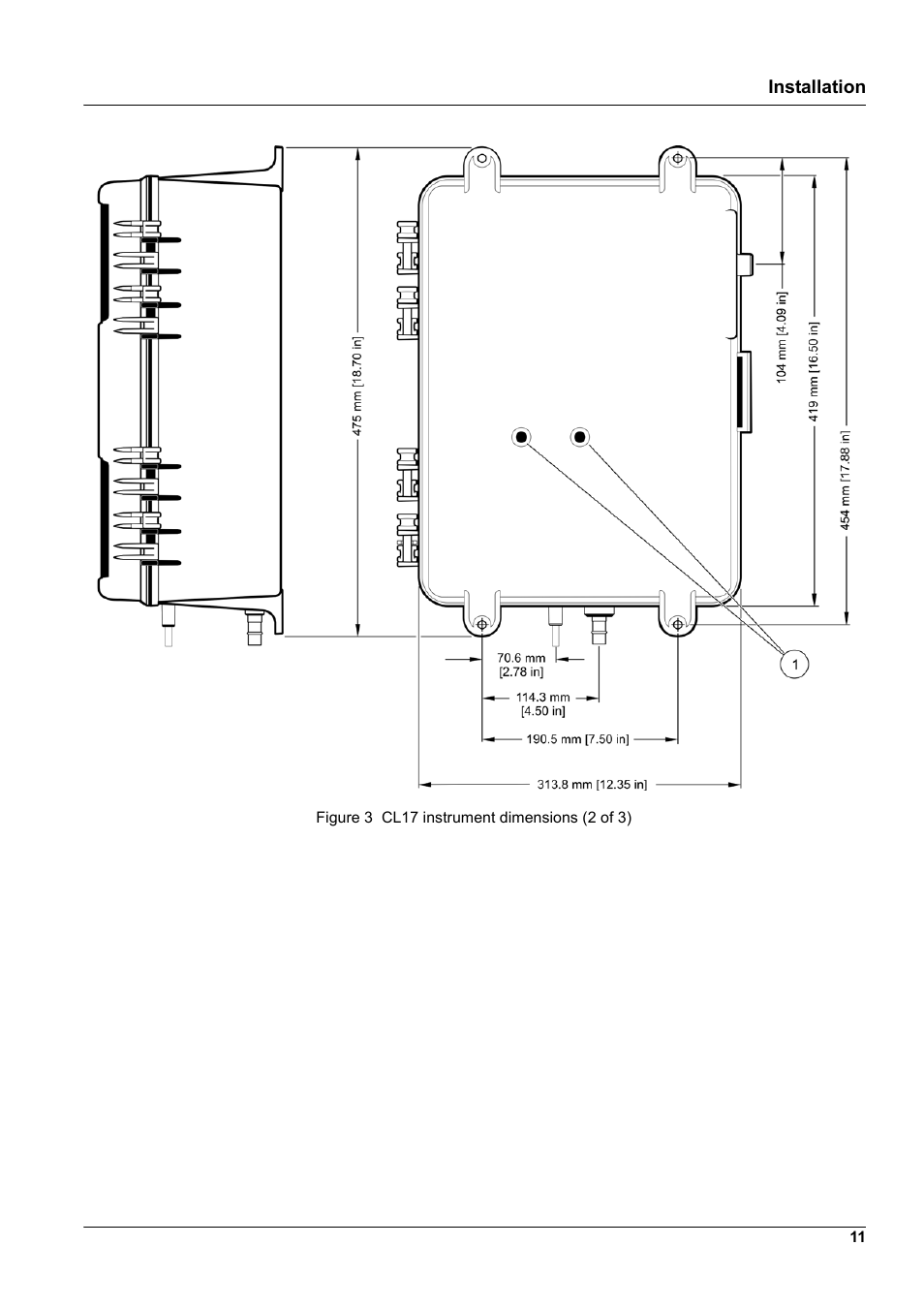 Figure 3 | Hach-Lange CL17 USER MANUAL User Manual | Page 13 / 60