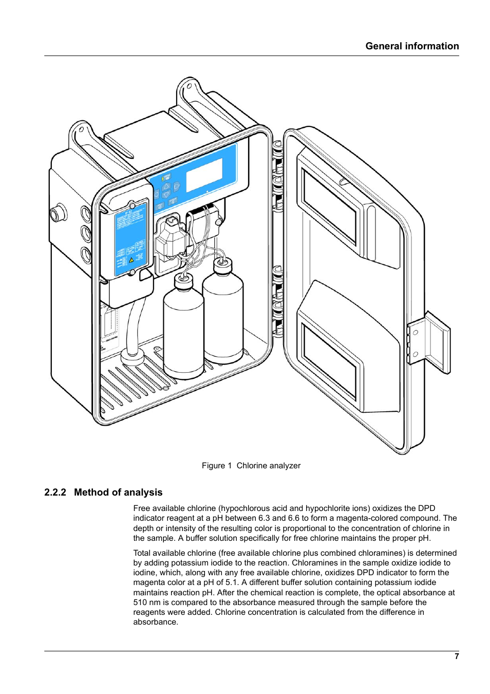 2 method of analysis | Hach-Lange CL17 USER MANUAL User Manual | Page 9 / 60