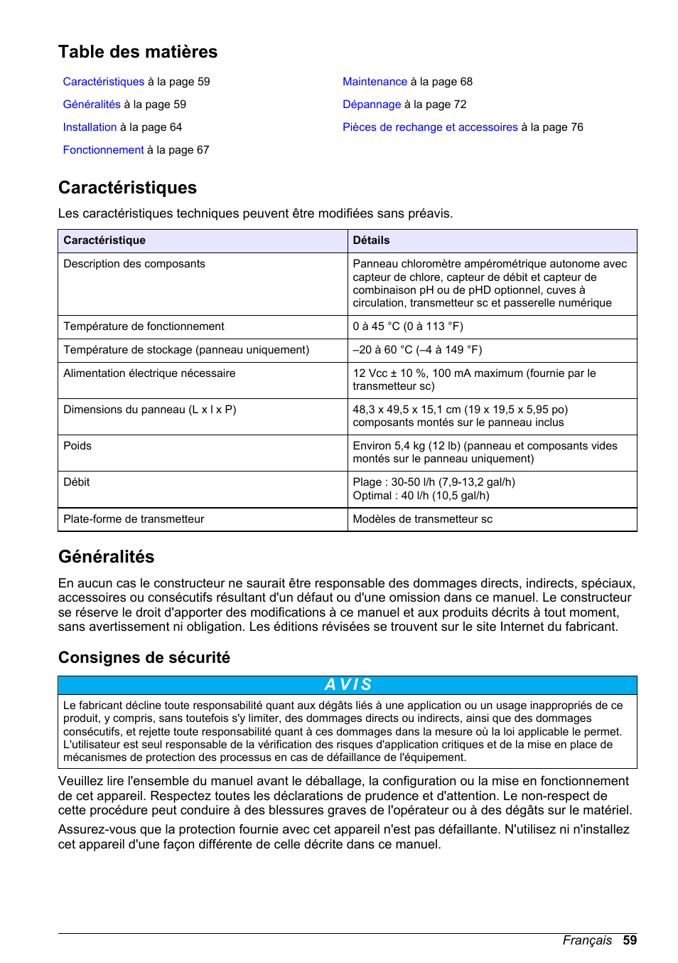 Hach-Lange CLT10 sc User Manual | Page 59 / 382