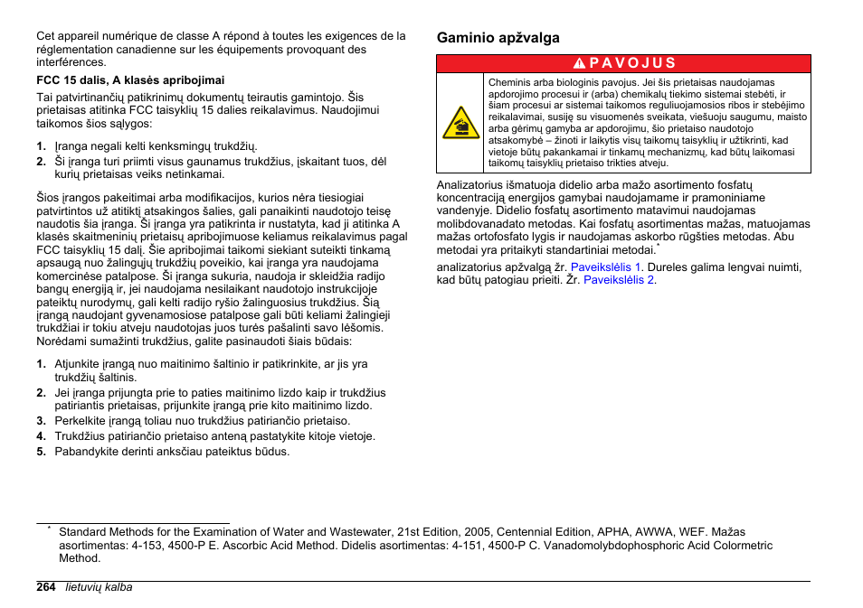 Gaminio apžvalga | Hach-Lange POLYMETRON 9611 sc Installation User Manual | Page 264 / 398