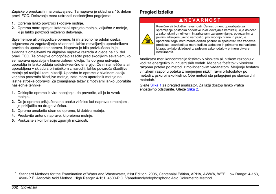 Pregled izdelka | Hach-Lange POLYMETRON 9611 sc Installation User Manual | Page 332 / 398