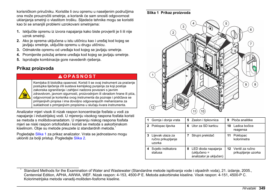 Prikaz proizvoda | Hach-Lange POLYMETRON 9611 sc Installation User Manual | Page 349 / 398