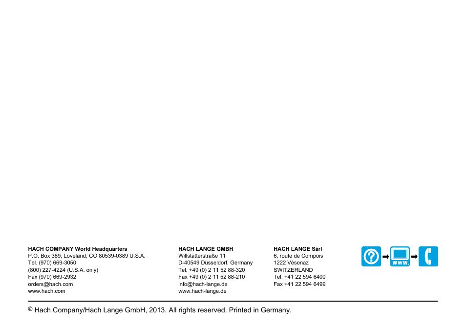 Hach-Lange POLYMETRON 9611 sc Installation User Manual | Page 398 / 398