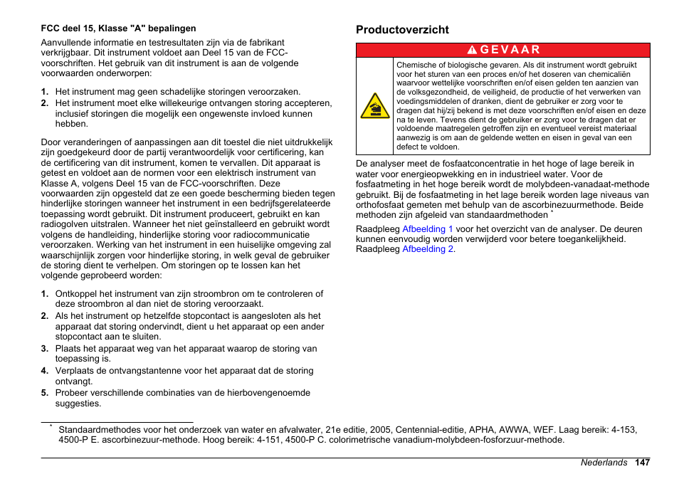 Productoverzicht | Hach-Lange HACH 5500 sc Installation User Manual | Page 147 / 408