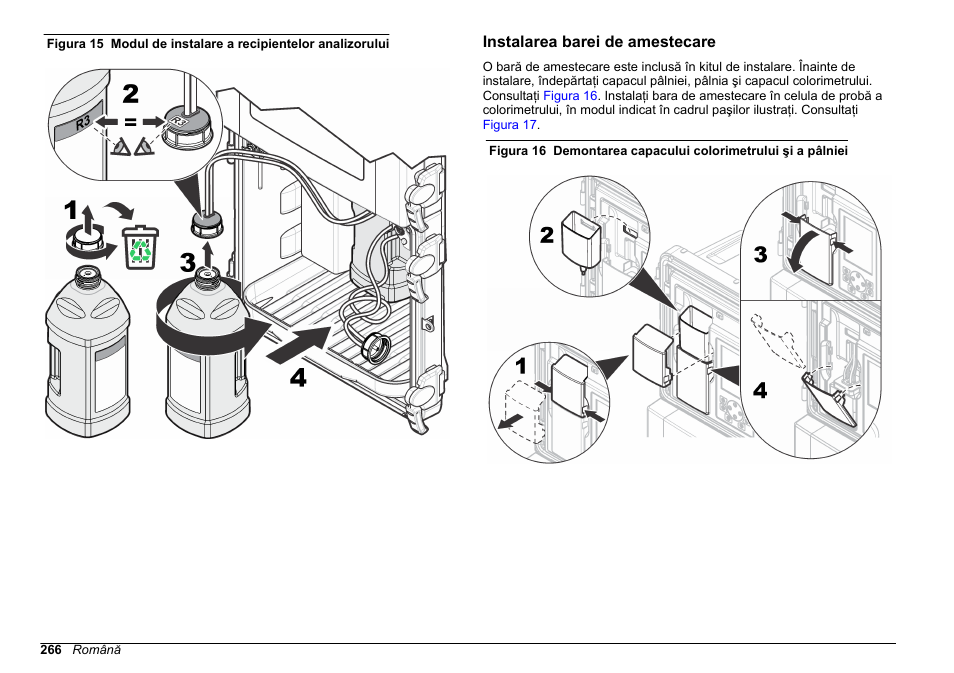 Instalarea barei de amestecare | Hach-Lange HACH 5500 sc Installation User Manual | Page 266 / 408